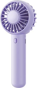 Gaiatop Mini Portable Fan, Navy Blue, Cute Design, Powerful Wind, Handheld and Desktop, Rechargeable Battery