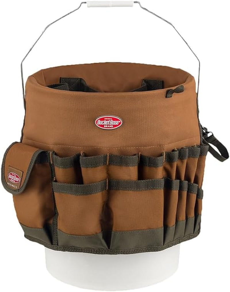 Bucket Boss the Bucketeer Bucket Tool Organizer in Brown, 10030