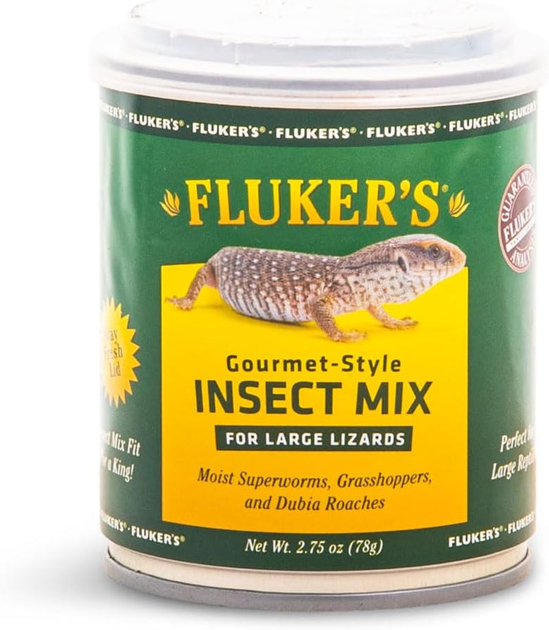 Fluker'S Gourmet Canned Food for Reptiles, Fish, Birds and Small Animals, Crickets, 1.2 Oz