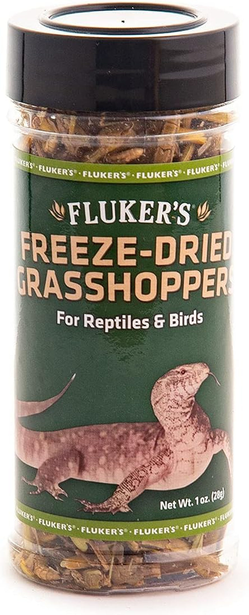 Fluker'S Freeze Dried Insects, Nutrient, Packed Mealworms, Ideal for Lizards, Reptiles, Birds, Fish, Hedgehogs, 1.7 Oz