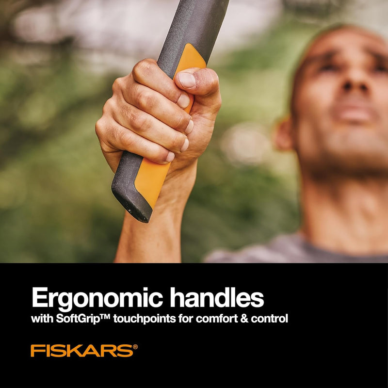 Fiskars 32" Loppers for Tree Trimming, Heavy Duty, Non-Stick Sharp Bypass Steel Blade, Branch Cutter up to 2-Inch Diameter Cut Capacity, Powergear2 Design with Compound Action for 3X Power