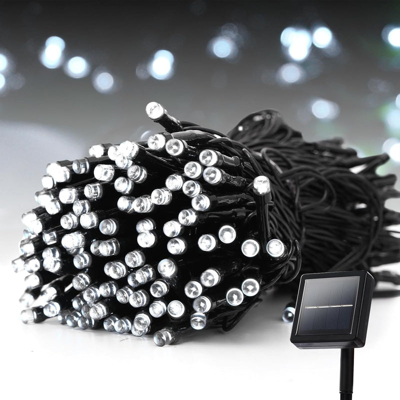 2 Pack 400 LED Solar String Lights for Outside, 82FT Outdoor Solar String Lights, Waterproof Solar Powered String Lights Outdoor with 8 Modes for Garden Tree Patio Wedding Party (Warm White)