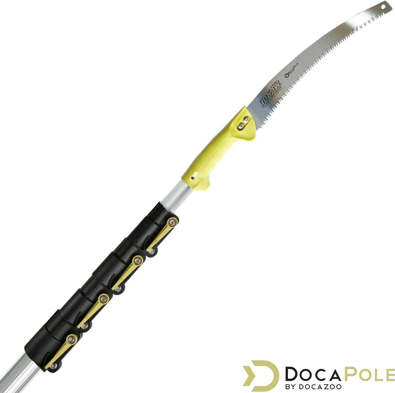 DOCA Pole Saw for Tree Trimming – Head Only (No Pole) - Extendable Tree Trimmer, Telescoping Extension Pole & Gosaw for Branches under 2 Inches