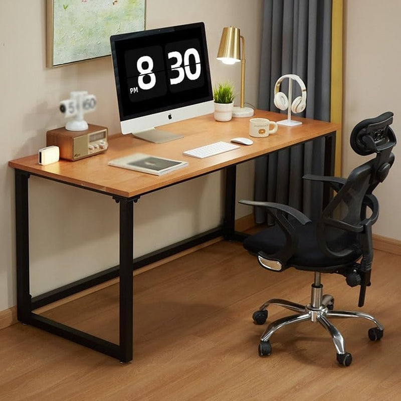 Computer Desk Side Table Computer Table Desktop Home Study Solid Wood Table Desk Light Luxury Office Desk Bedroom Study Table Writing Table Gaming Desk Large Desk(180 * 80 * 75Cm)