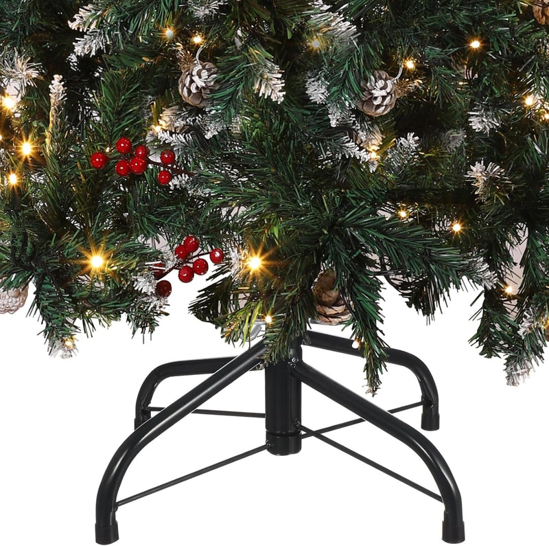 DOITOOL Christmas Tree Rack Metal Christmas Tree Stand Christmas Tree Stand Xmas Tree Stand Christmas Tree Supplies Xmas Tree Rack for Artificial Trees, Xmas Tree Stand Christmas Tree Holders Stands