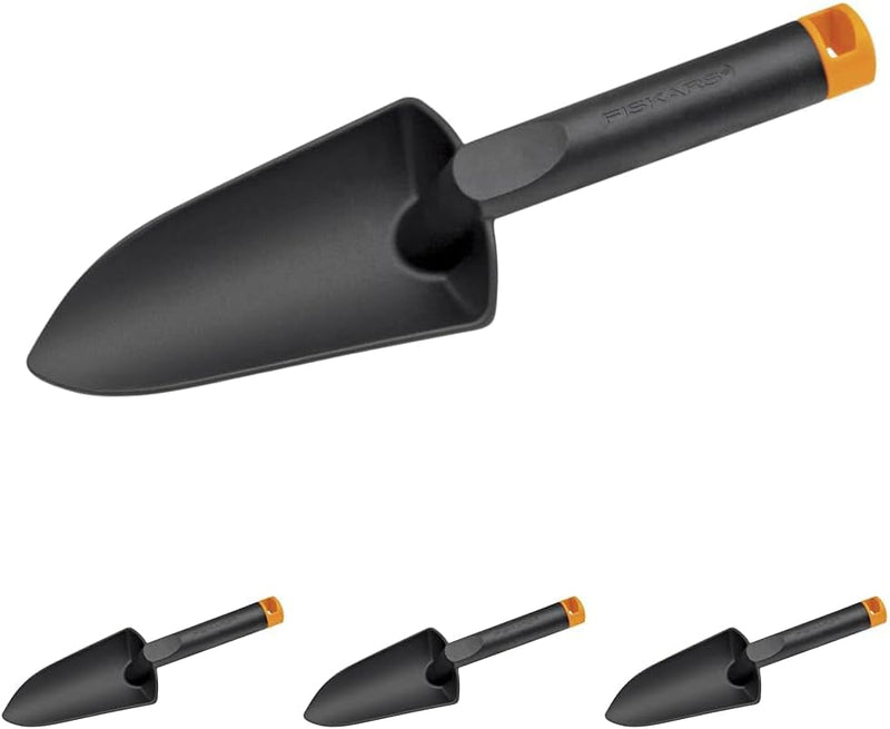 Fiskars Soil Scoop - Fiber Composite Hand Shovel for Planting and Potting - Gardening Hand Tools for Indoor and Outdoor Gardening