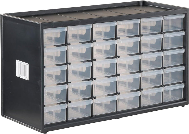 CRAFTSMAN Storage Organizer, 30 Small Drawer Modular Storage System, Easily Stackable (CMST40730)