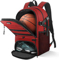 BROTOU Basketball Bag, Soccer Backpack Volleyball Football Backpack Sports Gym Bag with Shoe&Ball Compartment