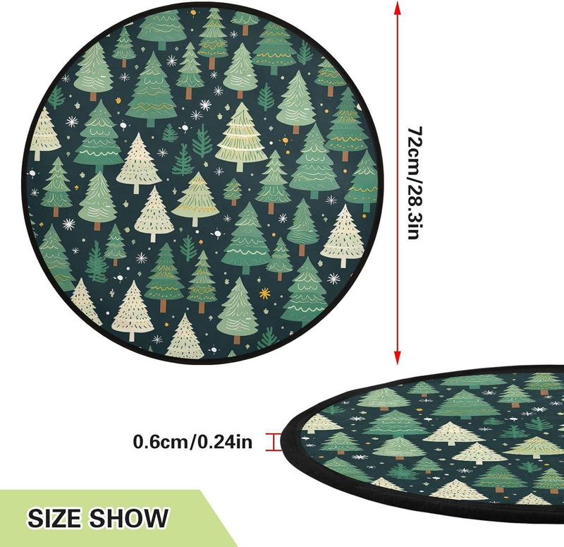 Christmas Trees Background Christmas Tree Floor Protector Mat Waterproof Protect Floors Christmas Tree Stand Pad