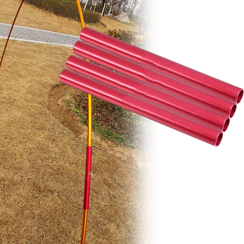 Aluminium Alloy Tent Pole Repair Tube Camping Accessories 7.9-8.5Mm 4Pcs Suit for Outdoor Activities