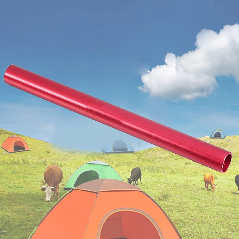 Aluminium Alloy Tent Pole Repair Tube Camping Accessories 7.9-8.5Mm 4Pcs Suit for Outdoor Activities