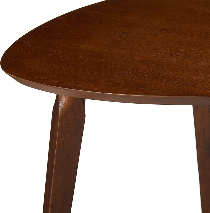 Christopher Knight Home Hoyt Wood End Table, Walnut, 20.08 in X 20.08 in X 22.05 in (D X W X H)