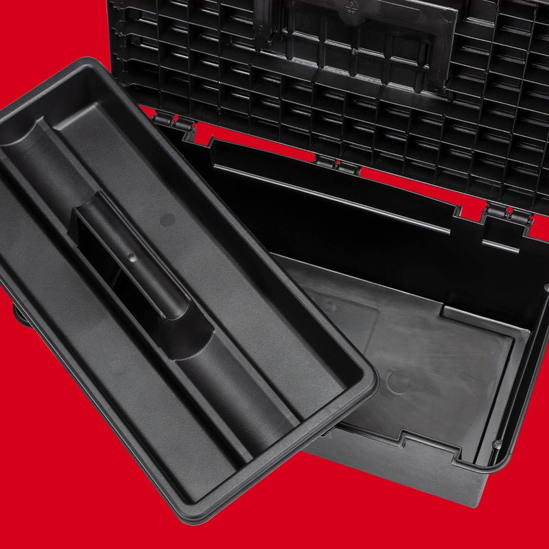 CRAFTSMAN Tool Box, Tool Storage, Lockable, Black, 16 Inch (CMST16005)