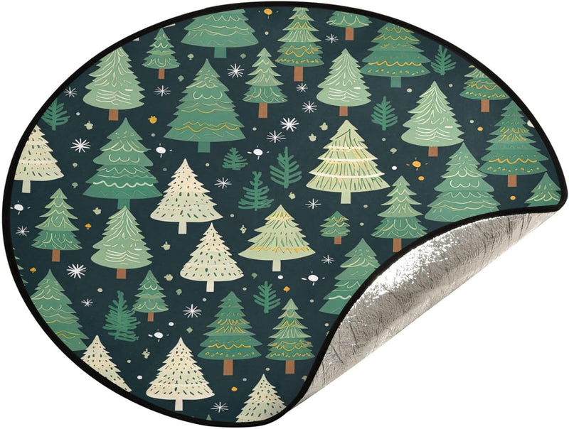 Christmas Trees Background Christmas Tree Floor Protector Mat Waterproof Protect Floors Christmas Tree Stand Pad