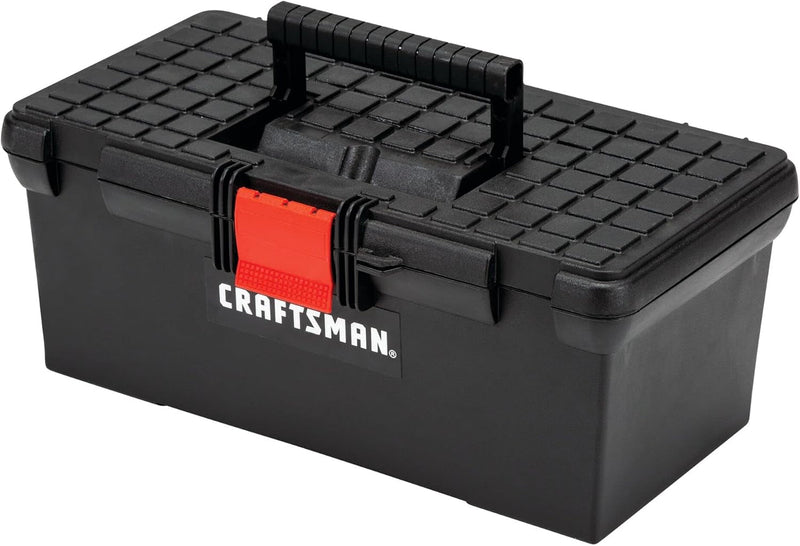 CRAFTSMAN Tool Box, Tool Storage, Lockable, Black, 16 Inch (CMST16005)