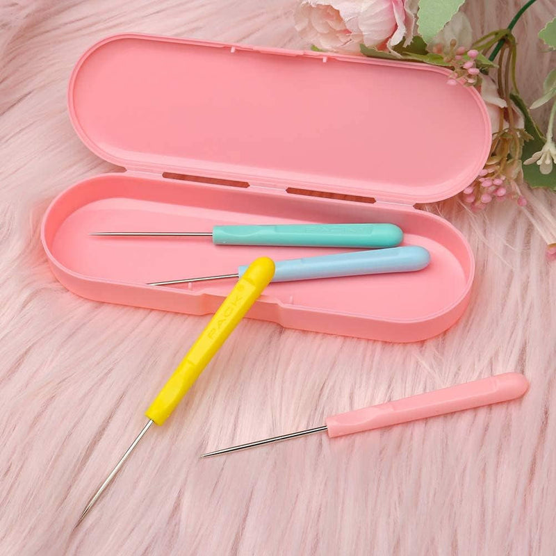 4Pcs 5.2 Inches Sugar Stir Needle, Cookie Scribe Needles Cake Decorating Needle Tool Cookie Decoration Supplies for Baking Lovers