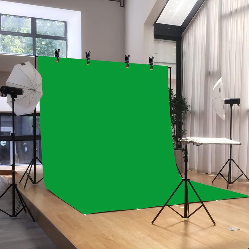 Backdrop Stand Kit 10X6.5Ft Adjustable Photography Photo Studio Background Support System with Carry Bag And,4 Backdrop Clip for Photoshoot,Parties,Wedding,Birthday,Baby Photo Shoot