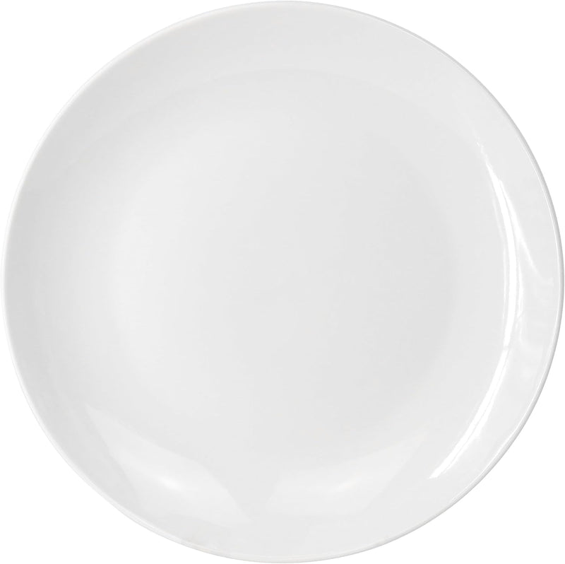 Elama Professional Kitchen 12 Piece Porcelain Dinnerware/Tableware Set (Round Dinner Plate White)