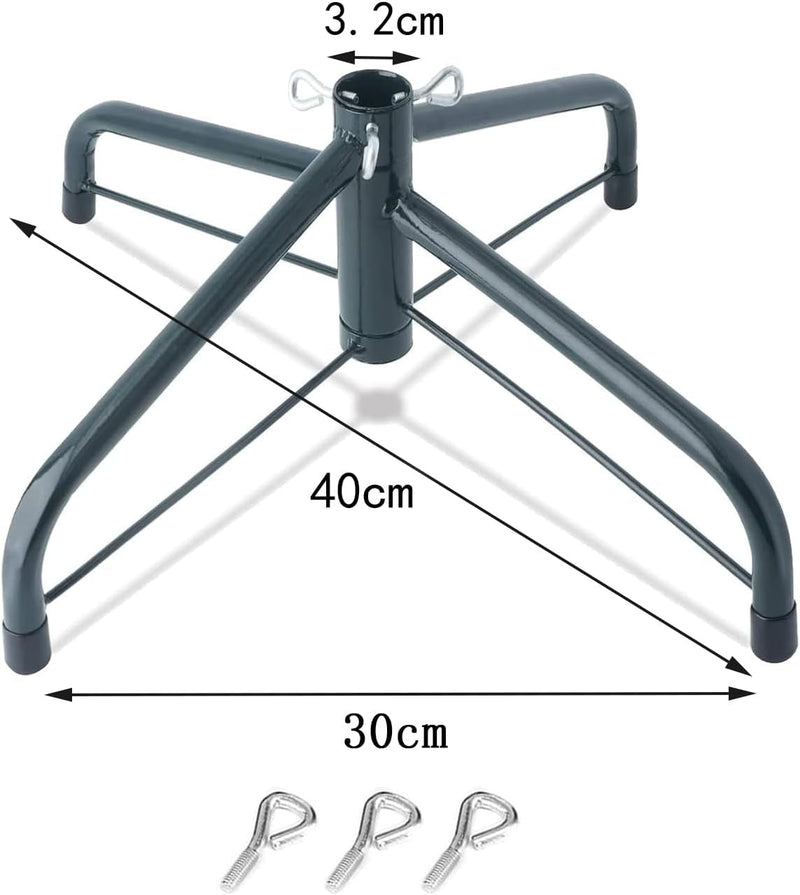 Christmas Tree Stand for Artificial Trees, Tree Stand, Suitable for Artificial Trees Ranging from 4 Feet to 6 Feet, Tree Stand for Artificial Tree, Christmas Tree Legs Replacement Plastic, 40Cm