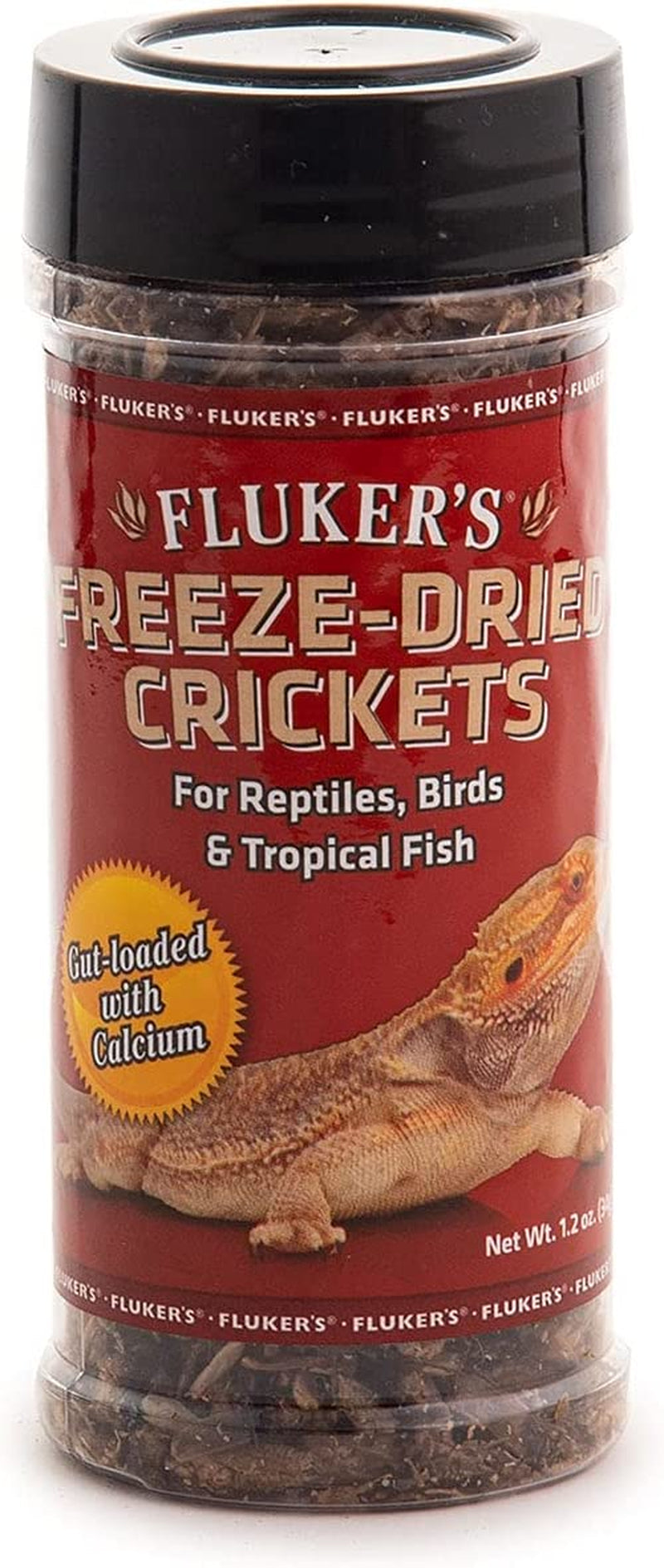 Fluker'S Freeze Dried Insects, Nutrient, Packed Mealworms, Ideal for Lizards, Reptiles, Birds, Fish, Hedgehogs, 1.7 Oz