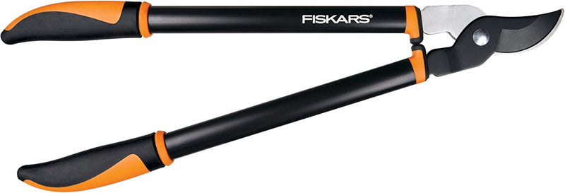 Fiskars 28" Loppers for Tree Trimming, Heavy Duty, Rust-Resistant Sharp Bypass Steel Blade Loppers, Branch Cutter up to 1.5" Diameter Cut Capacity, Shock-Absorbing Handle, Garden Tools