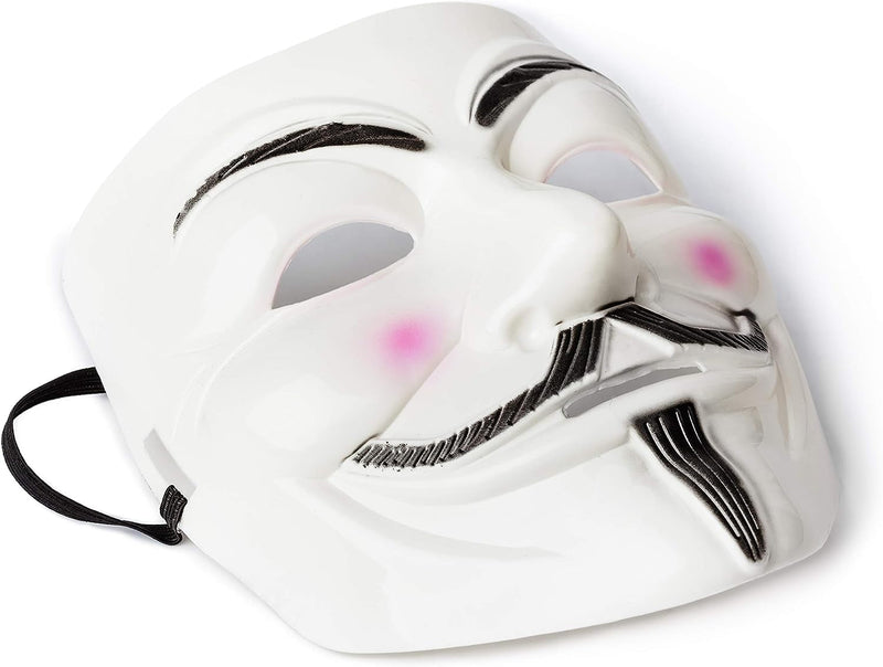 Diximus V for Vendetta Mask Anonymous Guy Fawkes Halloween Mask Hacker Mask