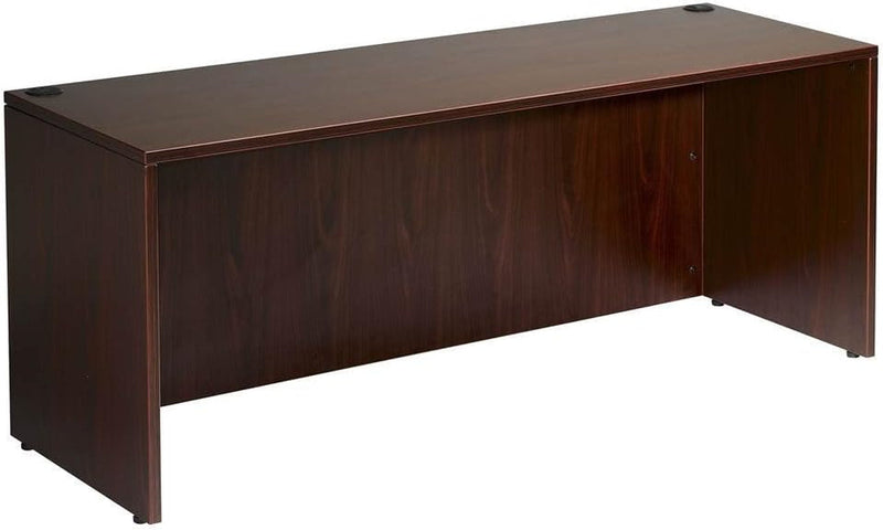 Boss Office Products Desk Shell 60 in Wide X 30 in Deep in Cherry