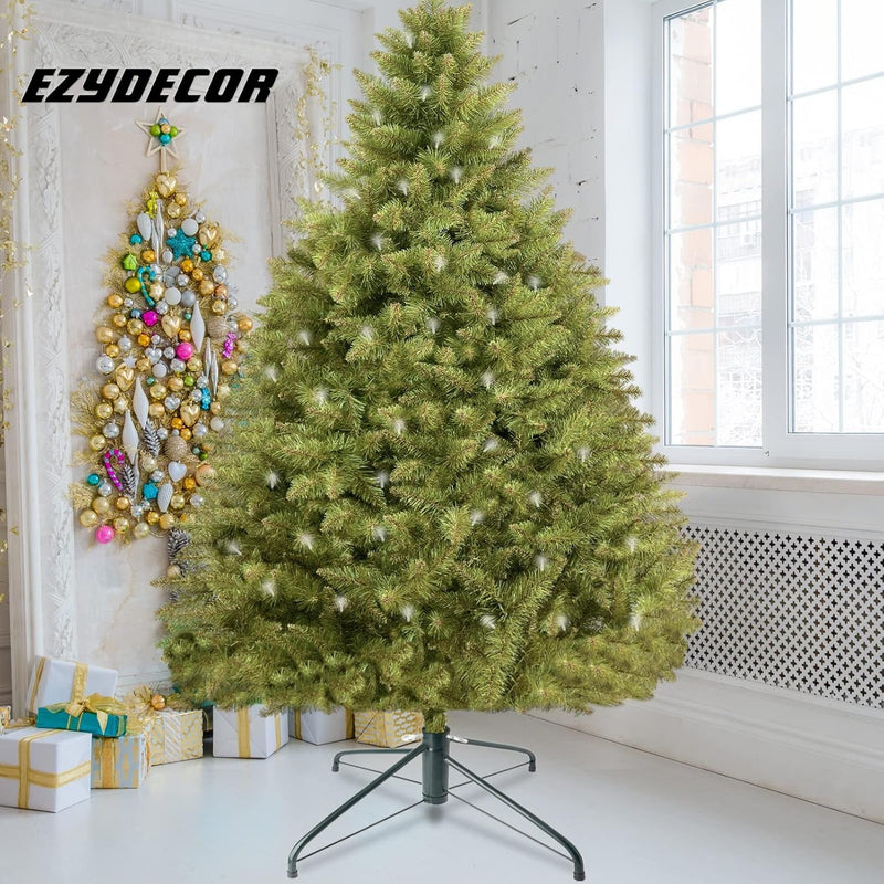 EZYDECOR 20.5 Inch Green Iron Christmas Tree Stand for Artificial Trees, 52Cm Length