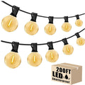 DAYBETTER 200FT Outdoor String Lights Waterproof, G40 Globe Led Patio Luces with Edison Vintage Bulbs, Connectable Outdoor Decor for Yard Porch Bistro