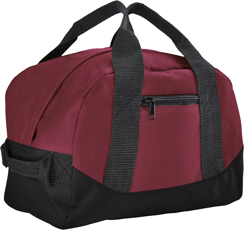 12" Mini Two Tone Duffle Bag