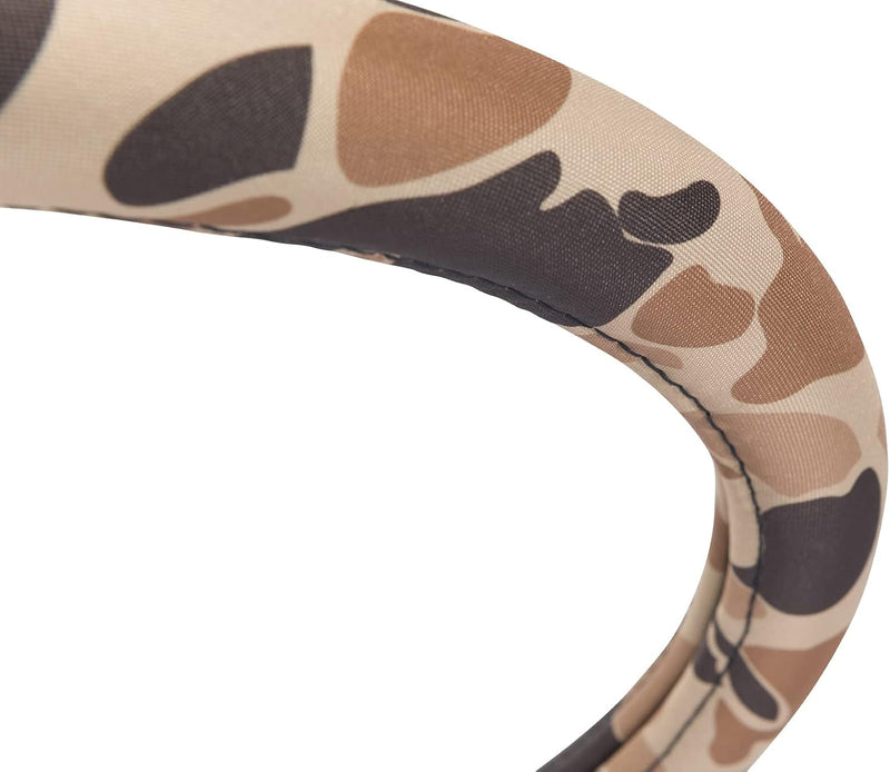 Browning Steering Wheel Covers for Car, Truck, and SUV, Durable Steering Wheel Cover Protection, Arms Co. (Tan Duck Camo)