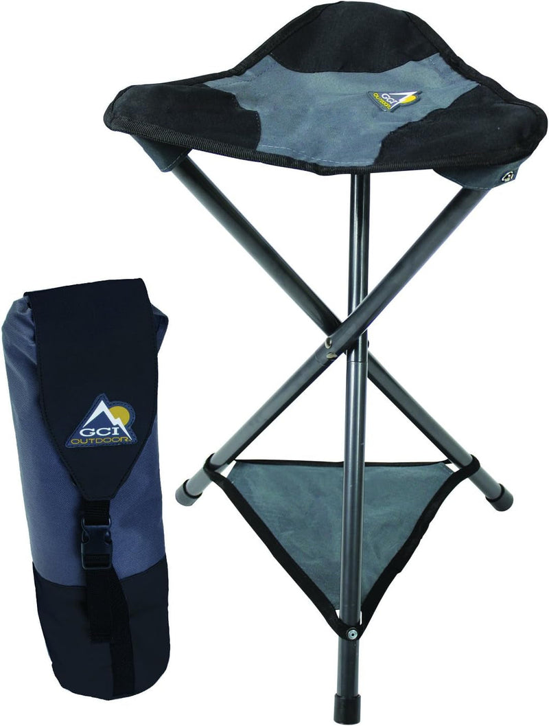 GCI Outdoor Packseat Camping Stool Portable Folding Stool