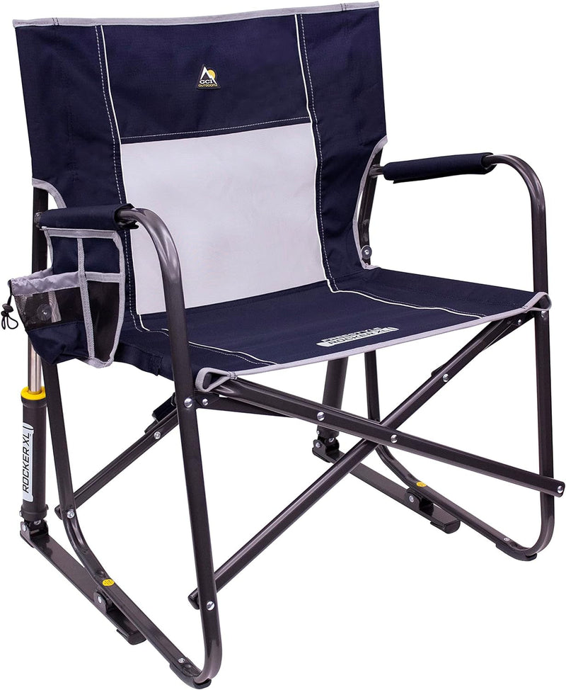 GCI Outdoor Freestyle Rocker XL Portable Folding Rocking Chair and Outdoor Camping Chair