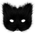 Animal Fox Wolf Mask Halloween Party Cosplay Costumes Props Plush Cat Half Face Masks Carnival Christmas Masquerade