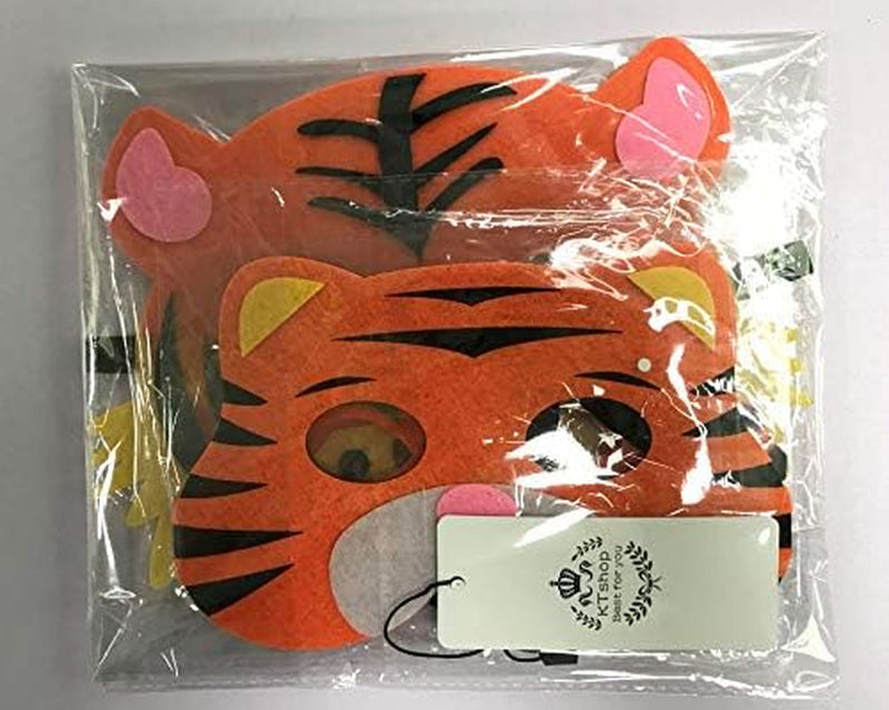 3 Piece Felt Masks Animal Halloween Masks Dress-Up Party Accessory Parent-Child Game