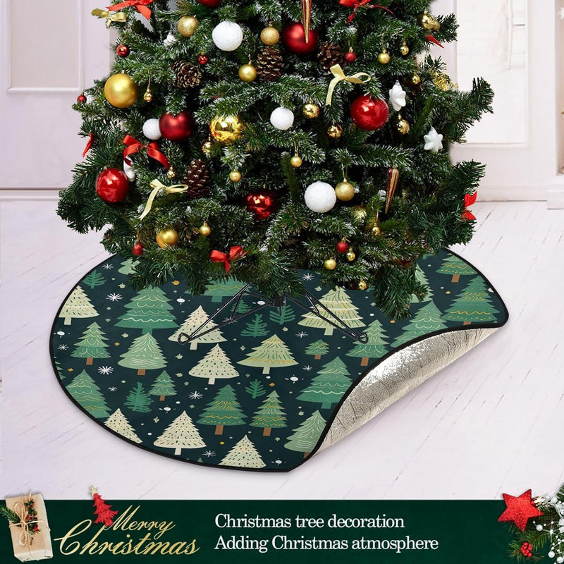 Christmas Trees Background Christmas Tree Floor Protector Mat Waterproof Protect Floors Christmas Tree Stand Pad