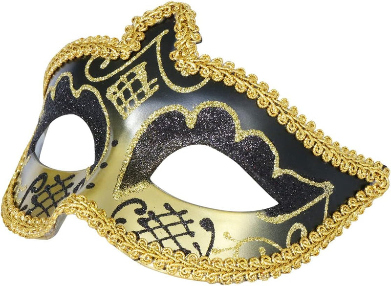 Coddsmz Masquerade Mask Venetian Party Mask Halloween Mask Costumes Mardi Gras Mask St Patricks Day Party Accessory