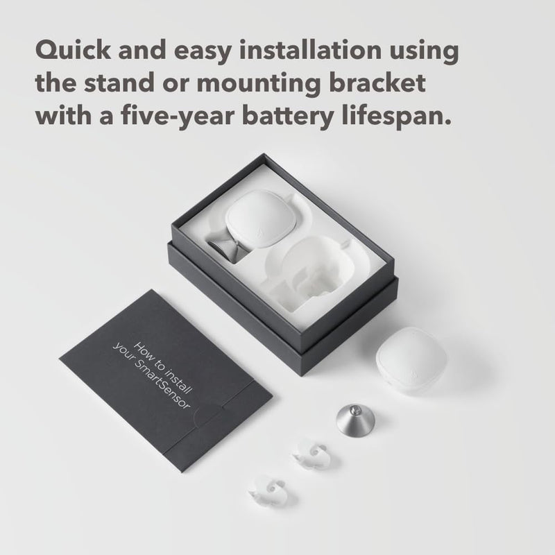 Ecobee Smart Sensor 2 Pack - Comfort, Security, Energy Savings - Smart Home - Compatible with Ecobee Smart Thermostats for Home