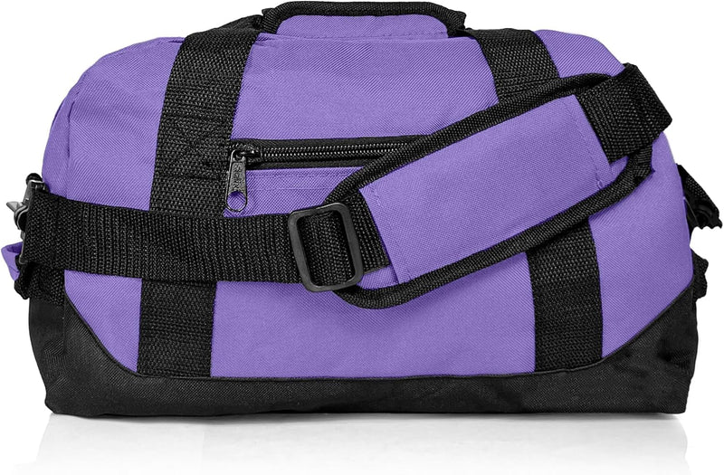 DALIX 14" Small Duffle Bag Two Toned Gym Travel Bag