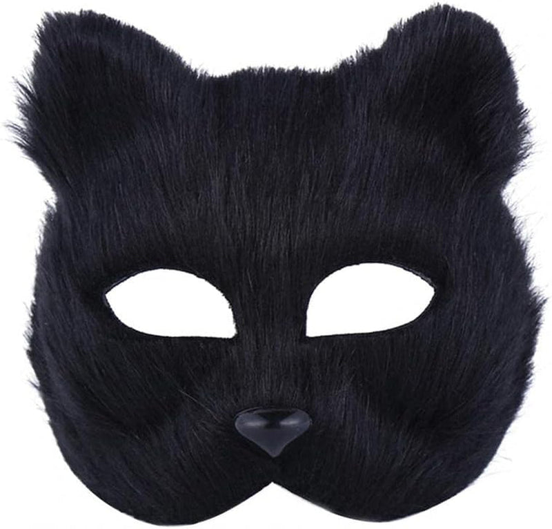 1Pcs Hallween Animal Mask Fox Mask for Halloween Easter Carnival Masquerade Costume Party Cosplay Props