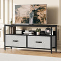 Dresser Tv Stand 50 Inch Entertainment Center with Storage Tv Stand for Bedroom Small Tv Stand Dresser with Drawers and Shelves, Tv & Media Console Table Furniture for Living Room,