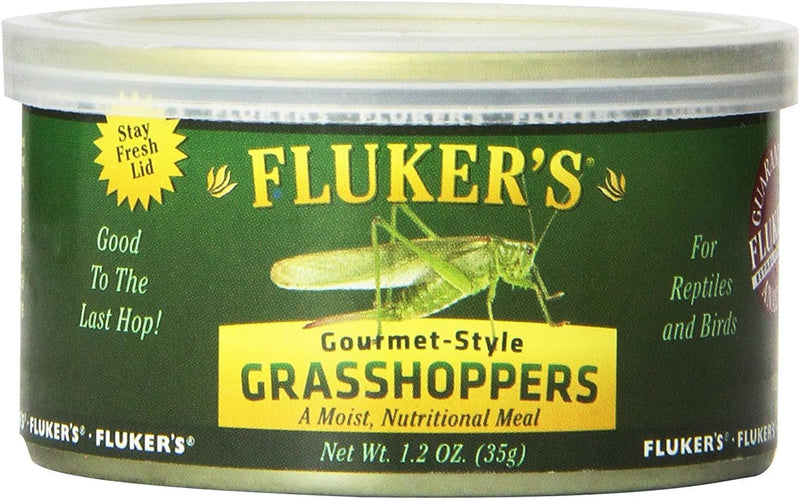 Fluker'S Gourmet Canned Food for Reptiles, Fish, Birds and Small Animals, Crickets, 1.2 Oz