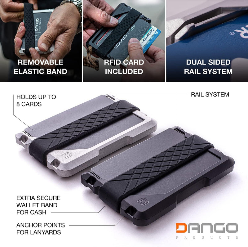 Dango Slim Minimalist Wallet for Men - RFID Blocking - Bifold