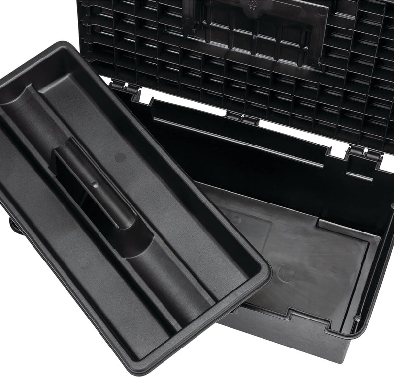 CRAFTSMAN Tool Box, Tool Storage, Lockable, Black, 16 Inch (CMST16005)