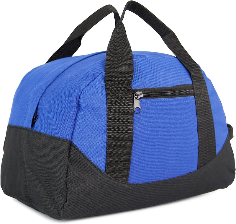 12" Mini Two Tone Duffle Bag