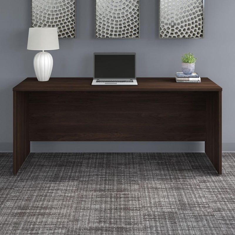 Bush Business Furniture 500 Home-Office-Desks, 72W X 24D, Storm Gray