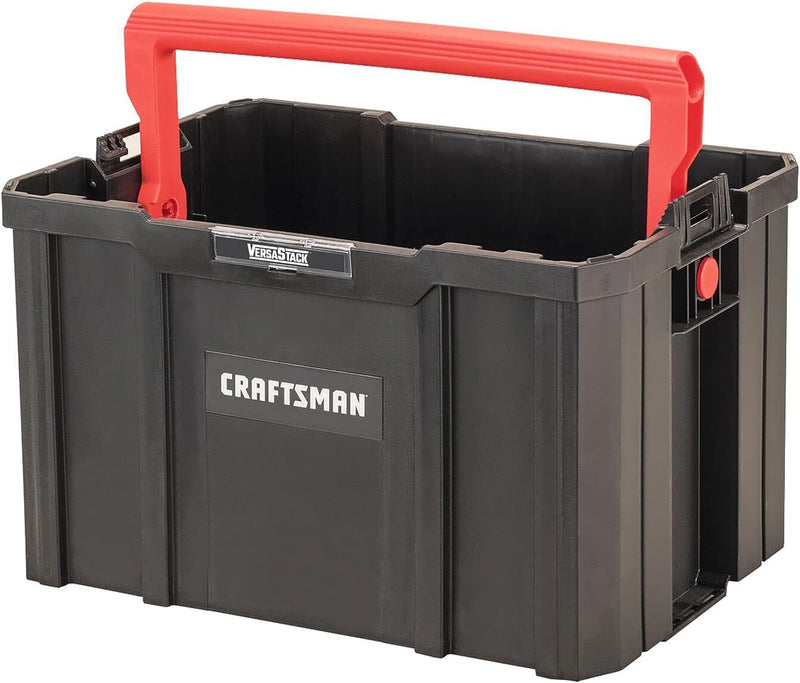 CRAFTSMAN VERSASTACK Tool Storage, Open Tote Case Crate Tool Box (CMST17809)