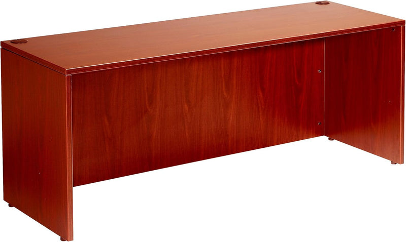 Boss Office Products Desk Shell 60 in Wide X 30 in Deep in Cherry