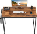 Cubicubi Computer Desk, 40 Inch Home Office Desk, Modern Simple Style PC Table for Home, Office, Study, Writing, Black