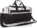 DALIX 17" Blank Duffle Bag Duffel Bag Travel Size Sports Durable Gym Bag